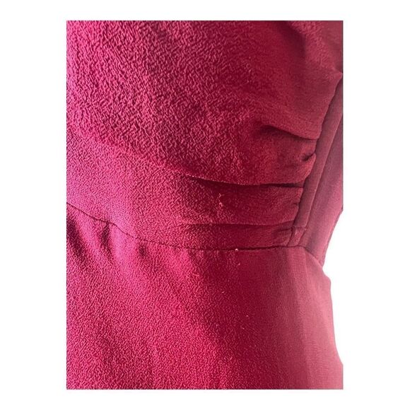 NWT Meghan Fabulous Silk Halter Flower Corsage  Boho Dress - Picture 9 of 11